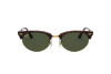 Lunettes de soleil Ray-Ban Clubmaster oval Legend Gold RB 3946 (130431)