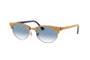 Sonnenbrille Ray-Ban Clubmaster oval RB 3946 (13063F)