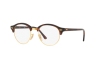 Lunettes de vue Ray-Ban Clubround Marble RX 4246V (2372) - RB 4246V 2372