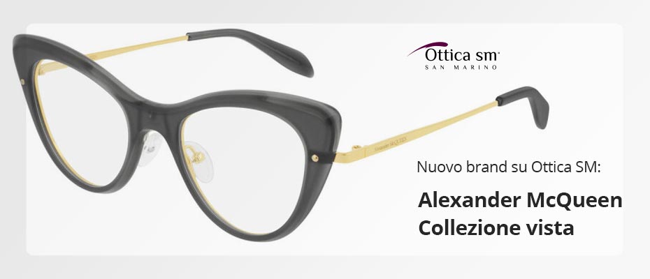 Alexander McQueen: occhiali da vista