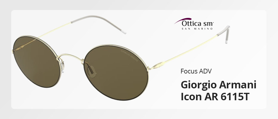 Giorgio Armani: Occhiali da sole Icon AR 6115T