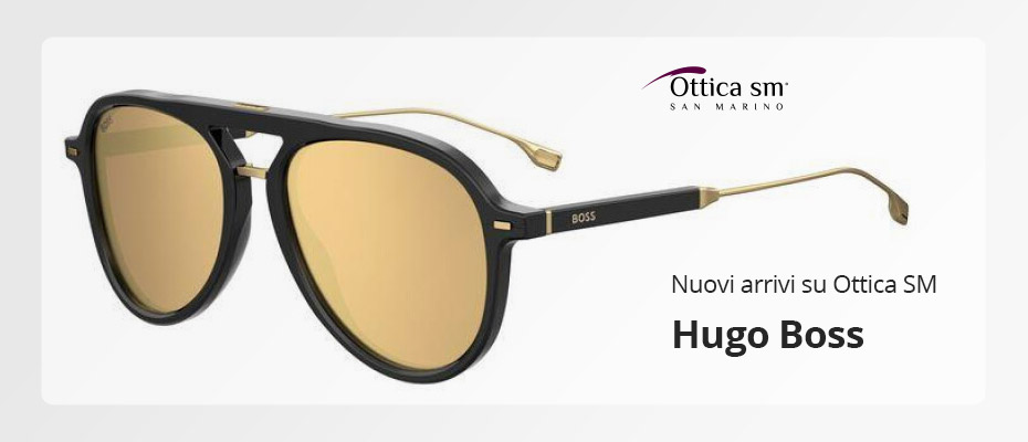 Hugo Boss: Occhiali da sole e da vista