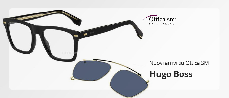 Hugo Boss: Occhiali da sole e da vista