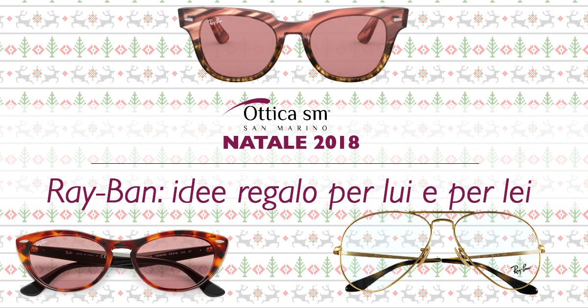 Occhiali da sole uomo, regalo di Natale