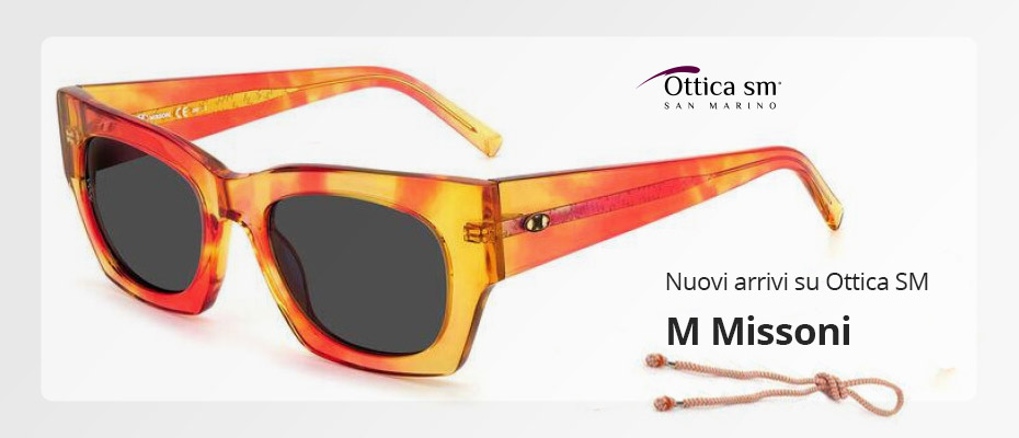 M Missoni: Occhiali da sole e da vista