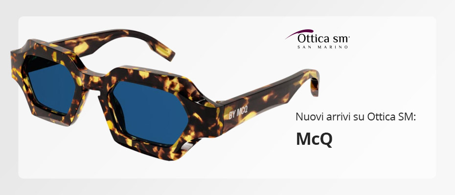 McQ: Occhiali da sole e da vista