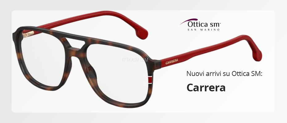 [Nuovo Arrivi] Carrera: occhiali da sole e da vista