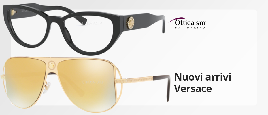 [Nuovi Arrivi] Versace: occhiali da sole e vista