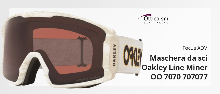 Oakley: Maschera da sci Line Miner OO 7070 707077