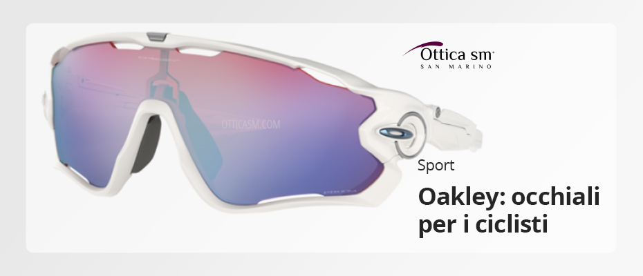 [Sport] Oakley: occhiali per ciclismo