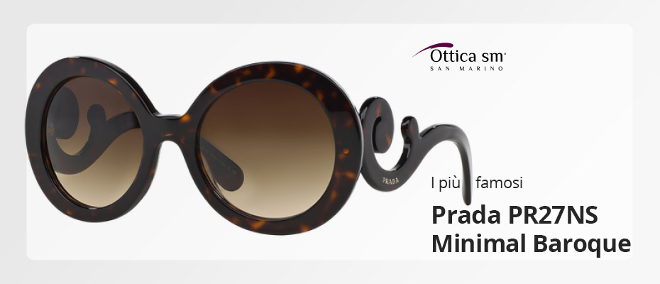 Occhiali da sole: Prada Minimal Baroque PR 27NS 