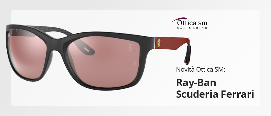 Ray-Ban Scuderia Ferrari: Occhiali da sole e da vista