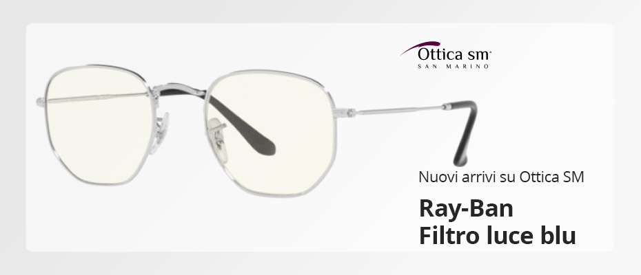 Gli occhiali filtro luce blu: Ray-Ban Everglasses