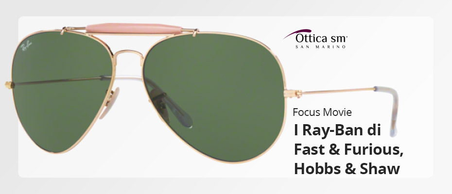 Outdoorsman II, gli occhiali Ray-Ban RB 3029 di Fast & Furious, Hobbs & Shaw