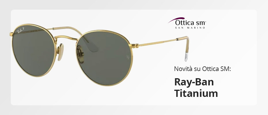 Ray-Ban Titanium: Occhiali da sole