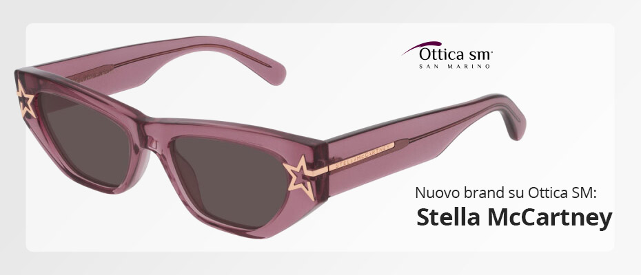 Stella McCartney: occhiali da sole e vista