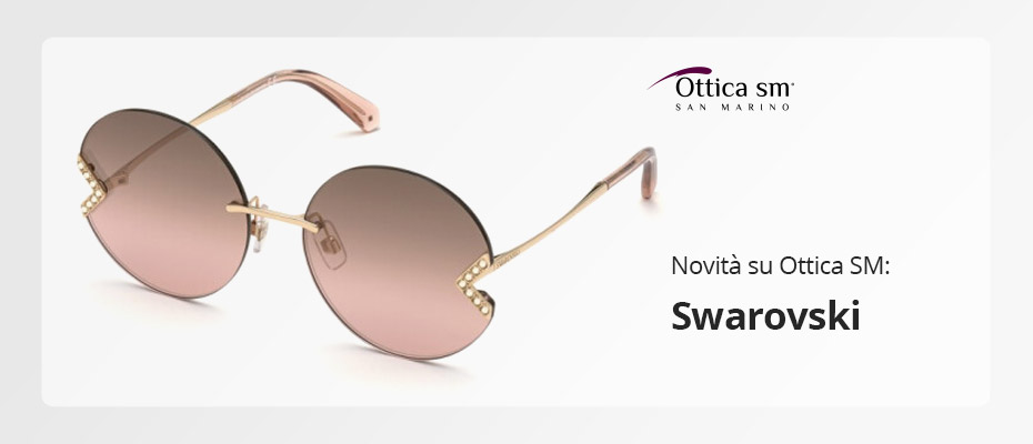 Swarovski: Occhiali da sole e da vista