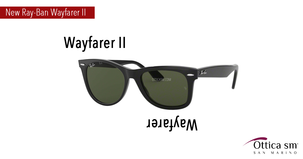 Scopri i nuovi occhiali da sole Ray-Ban Wayfarer II RB2185