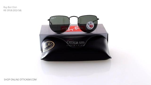 Sunglasses Ray-Ban Elon RB 3958 (002/58) Unisex | Free Shipping Shop Online
