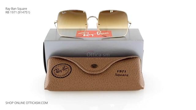 Sunglasses Ray-Ban Square RB 1971 (914751) Unisex | Free Shipping Shop  Online