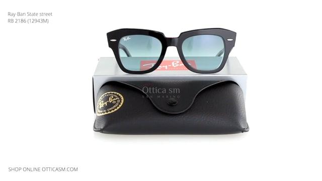Sunglasses Ray-Ban State Street RB 2186 (12943M) Unisex | Free Shipping  Shop Online