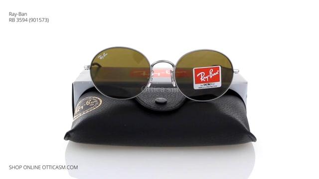 ray ban rb3594 beat oval sunglasses