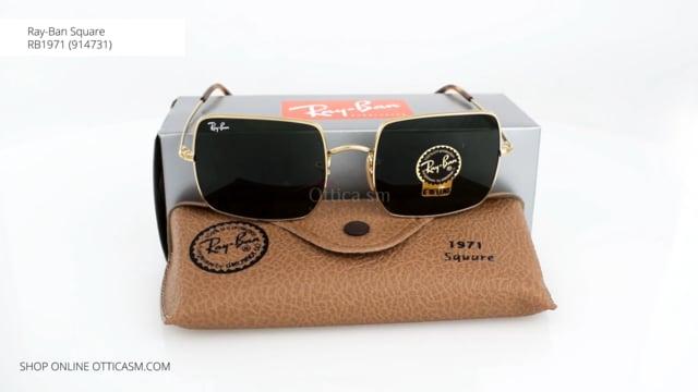 Sunglasses Ray-Ban Square RB 1971 (914731) Unisex | Free Shipping Shop  Online