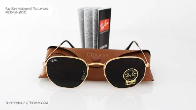 ray ban hexagonal 3548n