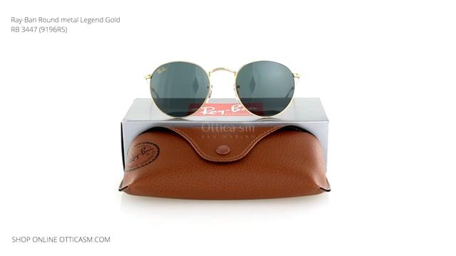 Ray-Ban Round metal Legend Gold RB 3447 (9196R5)