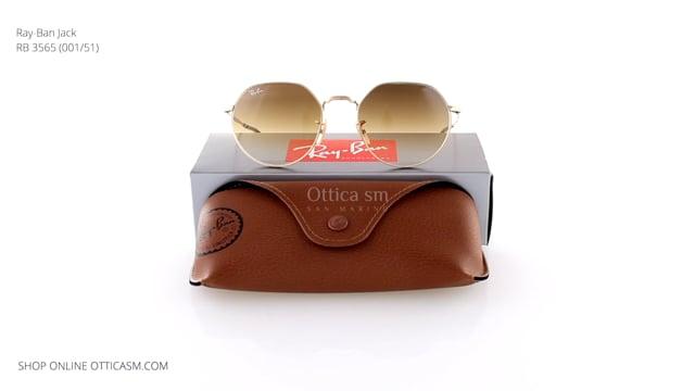 Sunglasses Ray-Ban Jack RB 3565 (001/51) Unisex | Free Shipping Shop Online