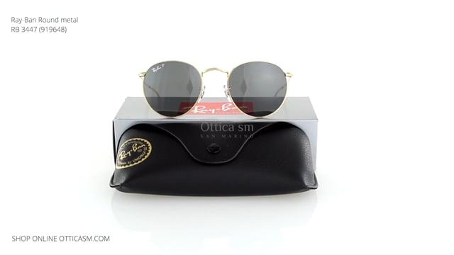 Sunglasses Ray-Ban Round metal RB 3447 (919648) Unisex | Free Shipping ...