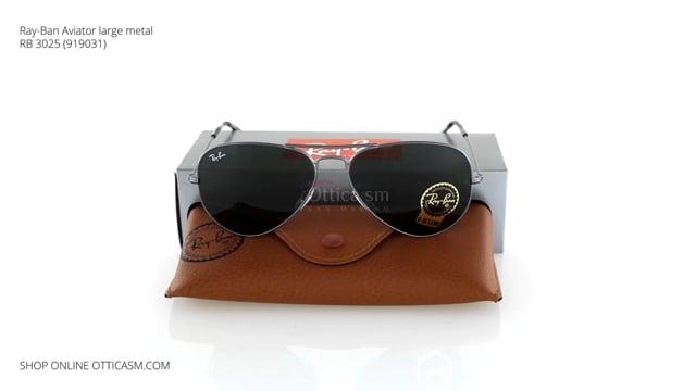 ray ban aviator large metal 3025