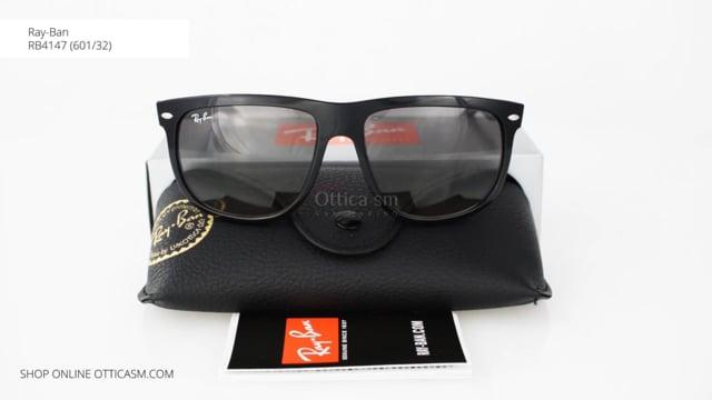 haai Kapper Schuine streep Sunglasses Ray-Ban Boyfriend RB 4147 (601/32) Man | Free Shipping Shop  Online