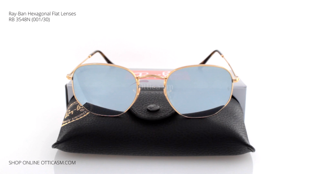 ray ban hexagonal 3548